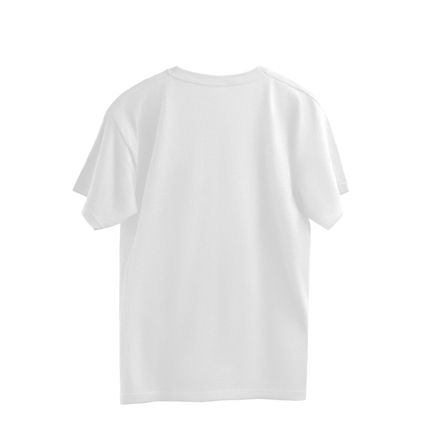 BLANK Oversized T shirt 220 GSM White PORISOI